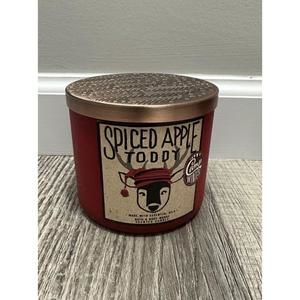 Bath & Body Works Spiced Apple Toddy 3 Wick Scented Candle 14.5oz. New